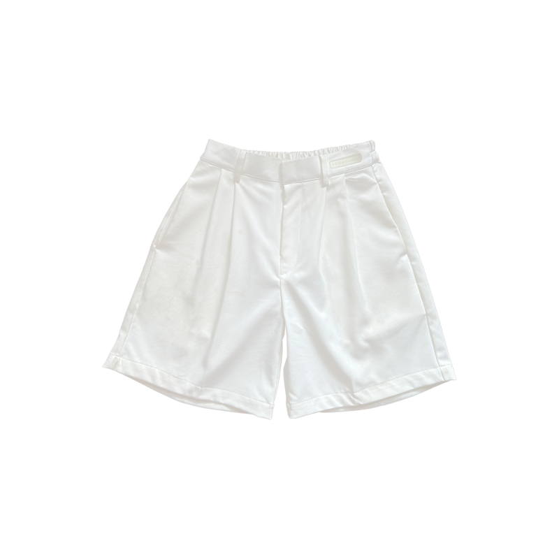 RUDEBASIC - Jung White Relax Pants | Unisex