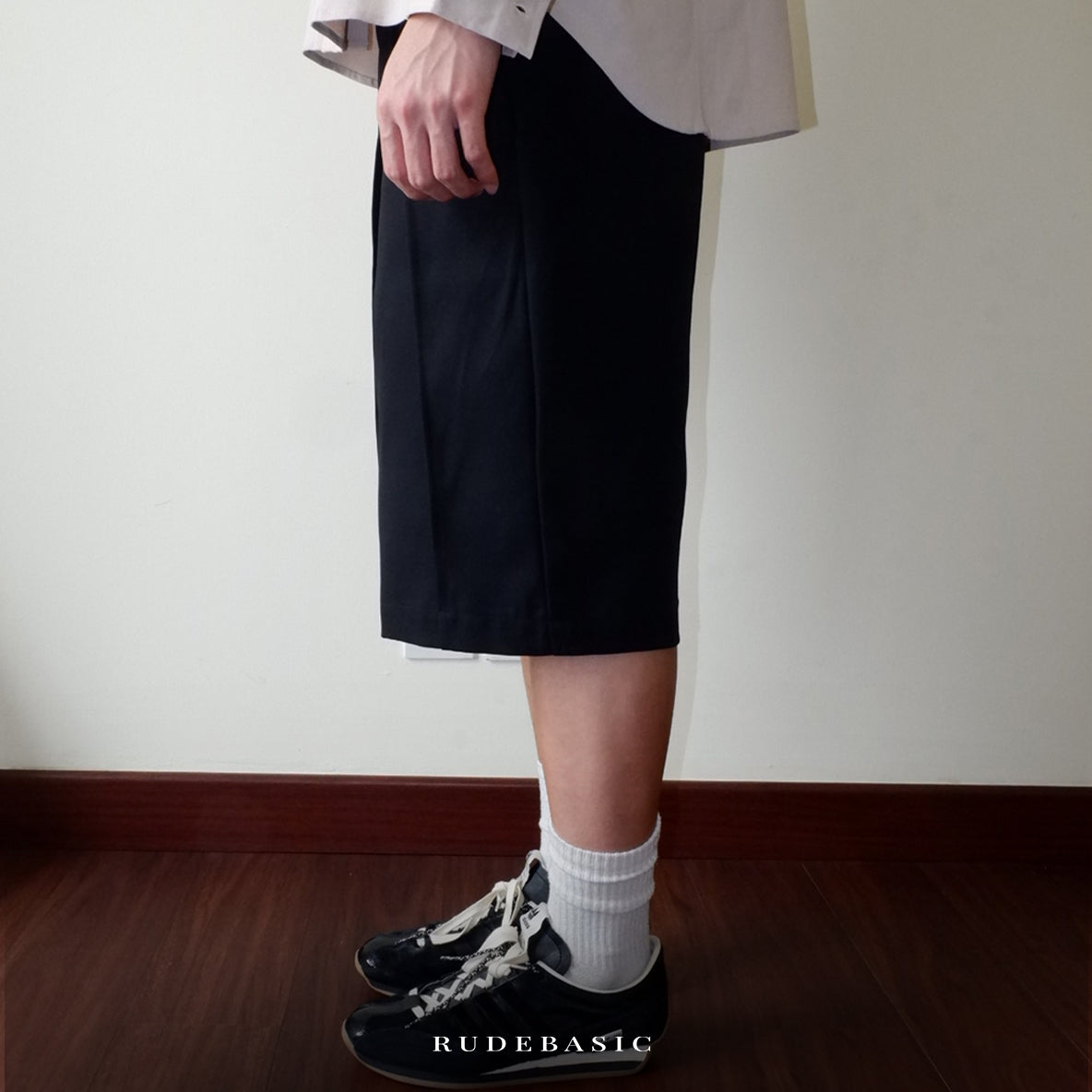 RUDEBASIC - Ryu Quarter Relaxed Wide Pants | Unisex