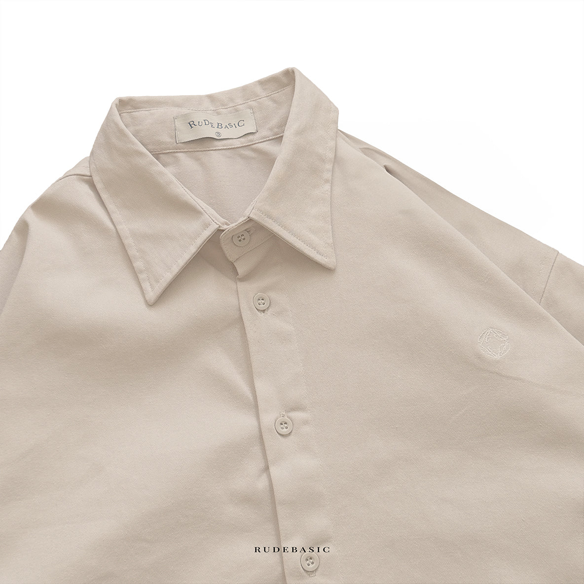 RUDEBASIC - Sergio Monogram Overshirt | Unisex