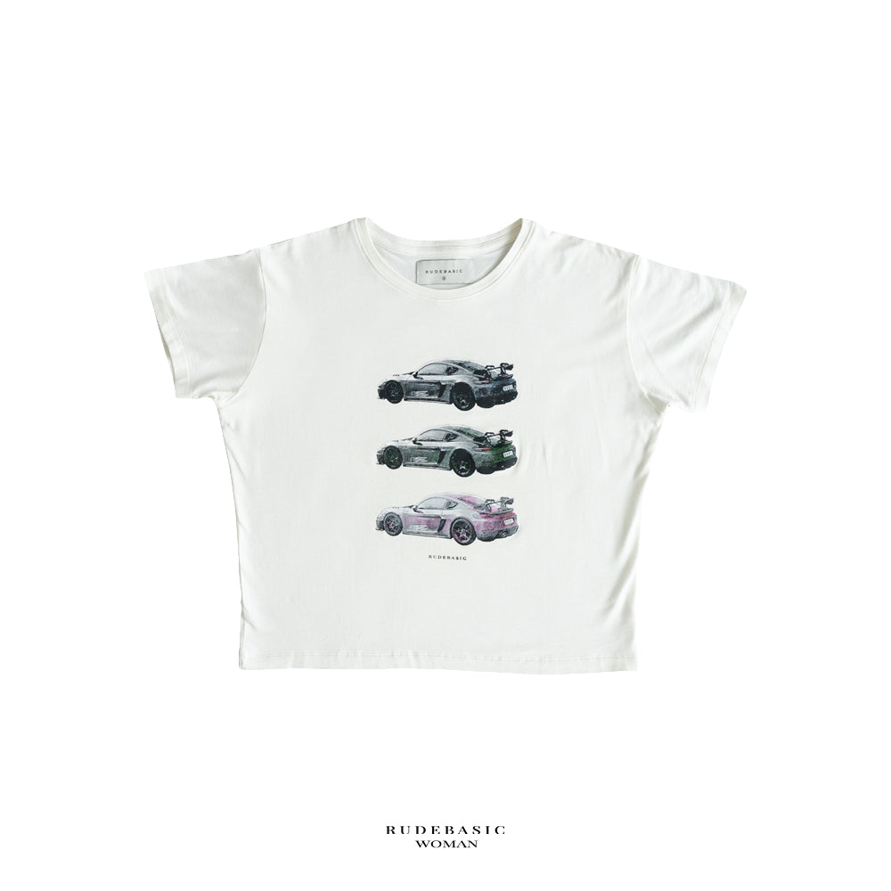 RUDEBASIC - Baby Posye Tee - Women