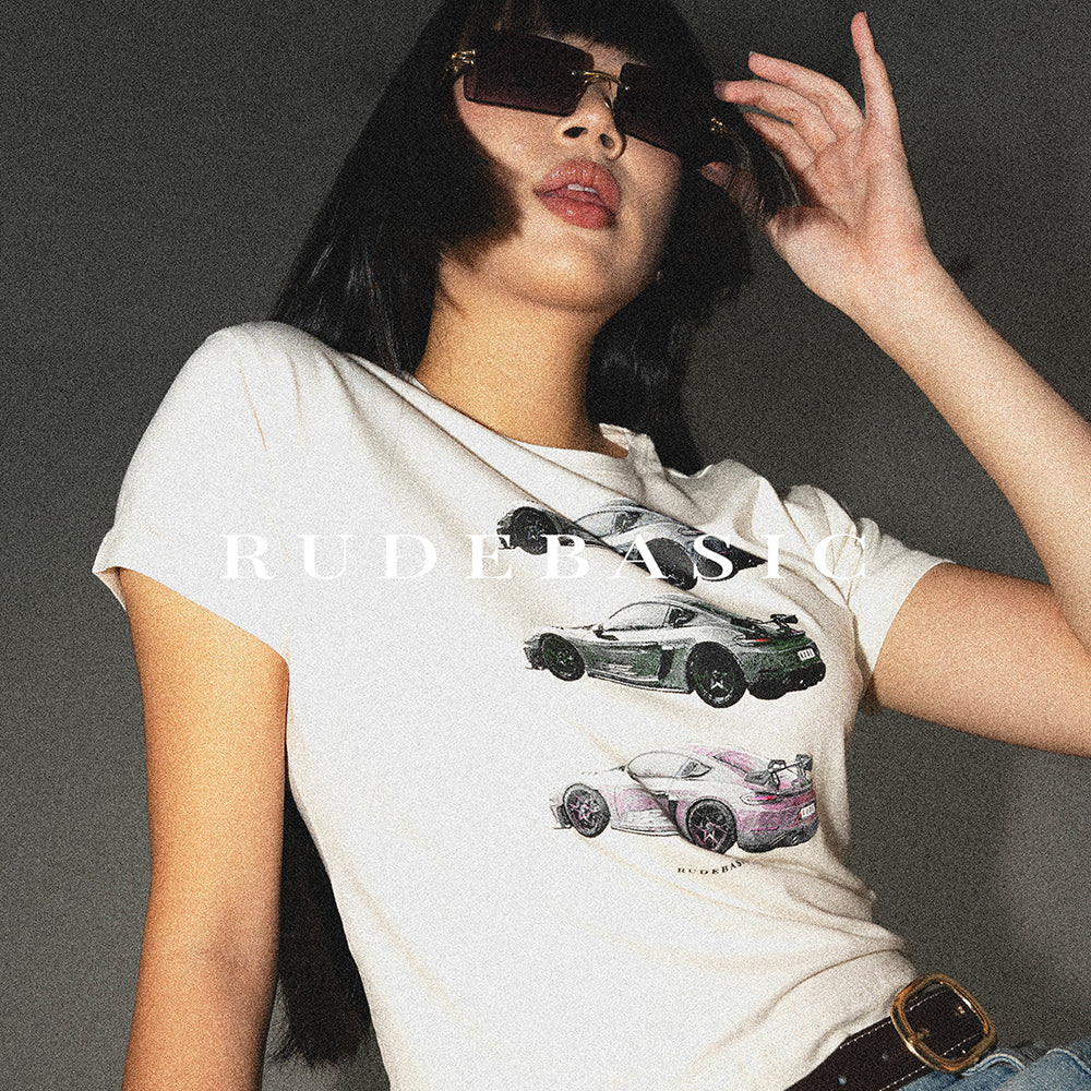 RUDEBASIC - Baby Posye Tee - Women