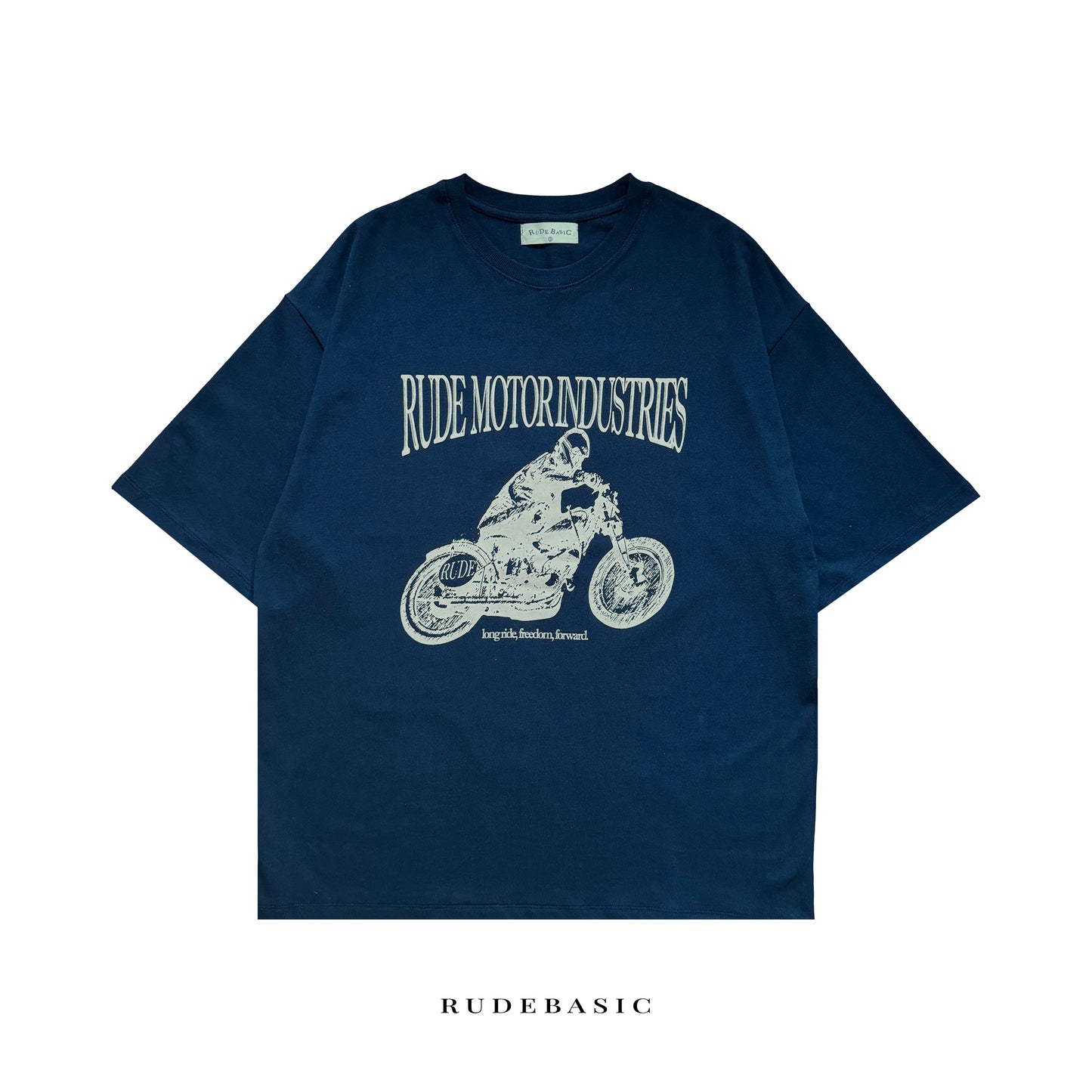 RUDEBASIC - Motor Oversized Tee | Heavy Weight