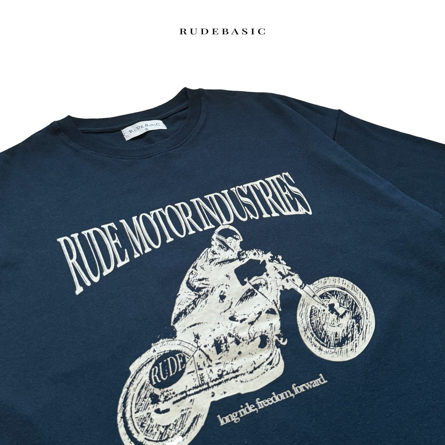 RUDEBASIC - Motor Oversized Tee | Heavy Weight