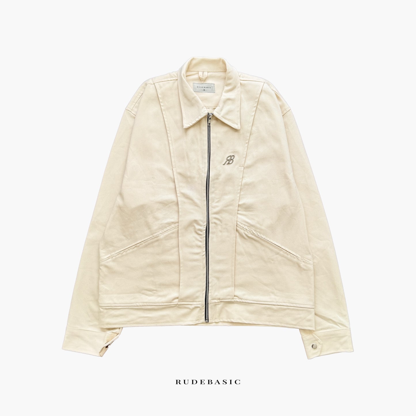 RUDEBASIC - Rude IVORY Work Jacket | Heavy Material