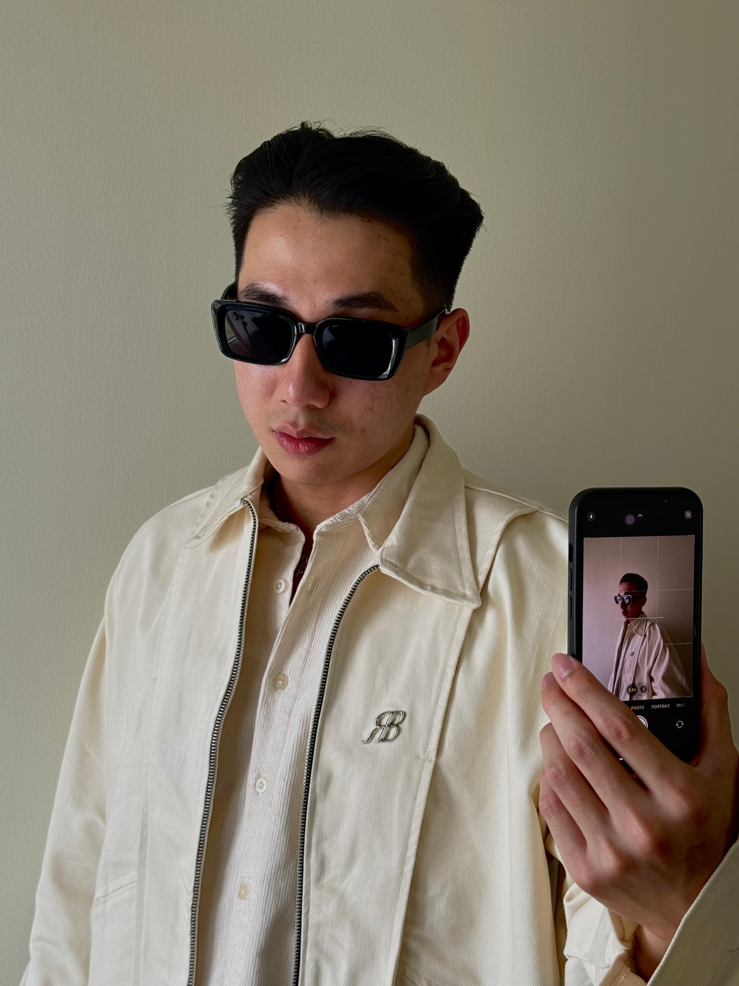 RUDEBASIC - Rude IVORY Work Jacket | Heavy Material