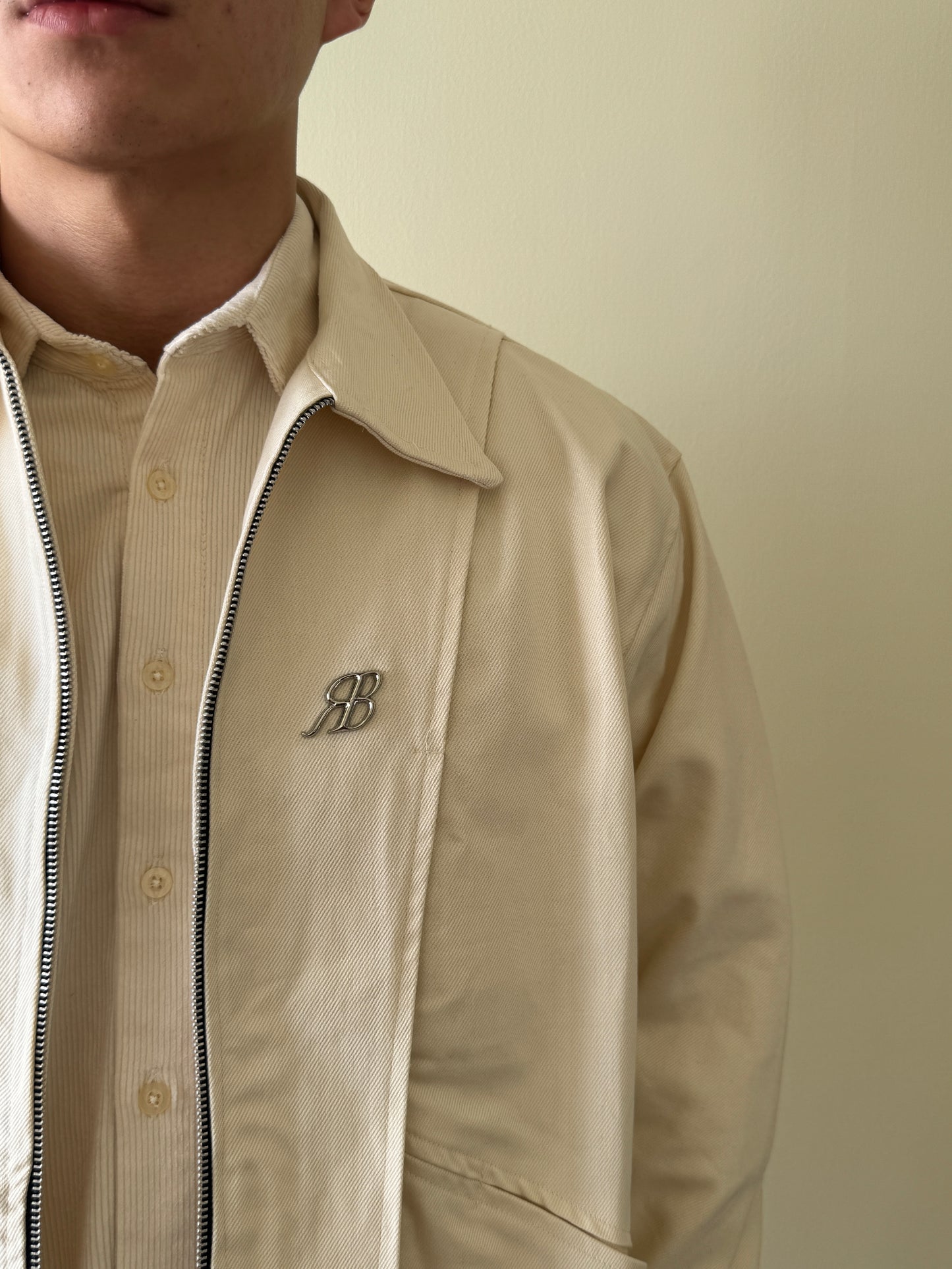 RUDEBASIC - Rude IVORY Work Jacket | Heavy Material
