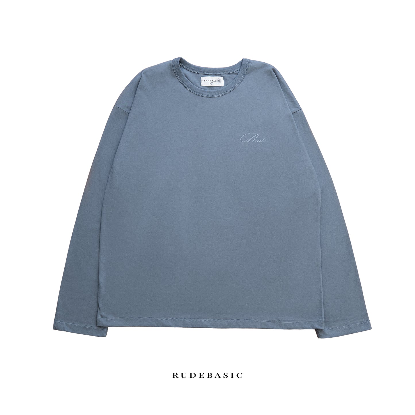 RUDEBASIC - Classic RB Mono Longsleeve | Light weight cotton