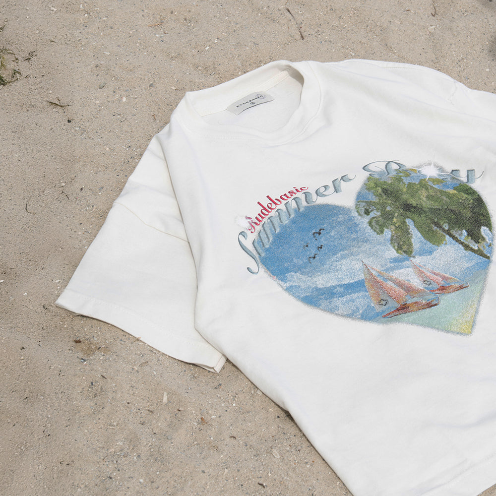 RUDEBASIC - Bay Tiny Tee - Heavy Weight Cotton [UNISEX]