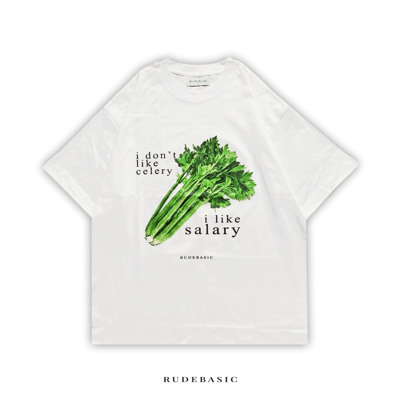 RUDEBASIC - Celery Oversized Tee | Heavy Weight