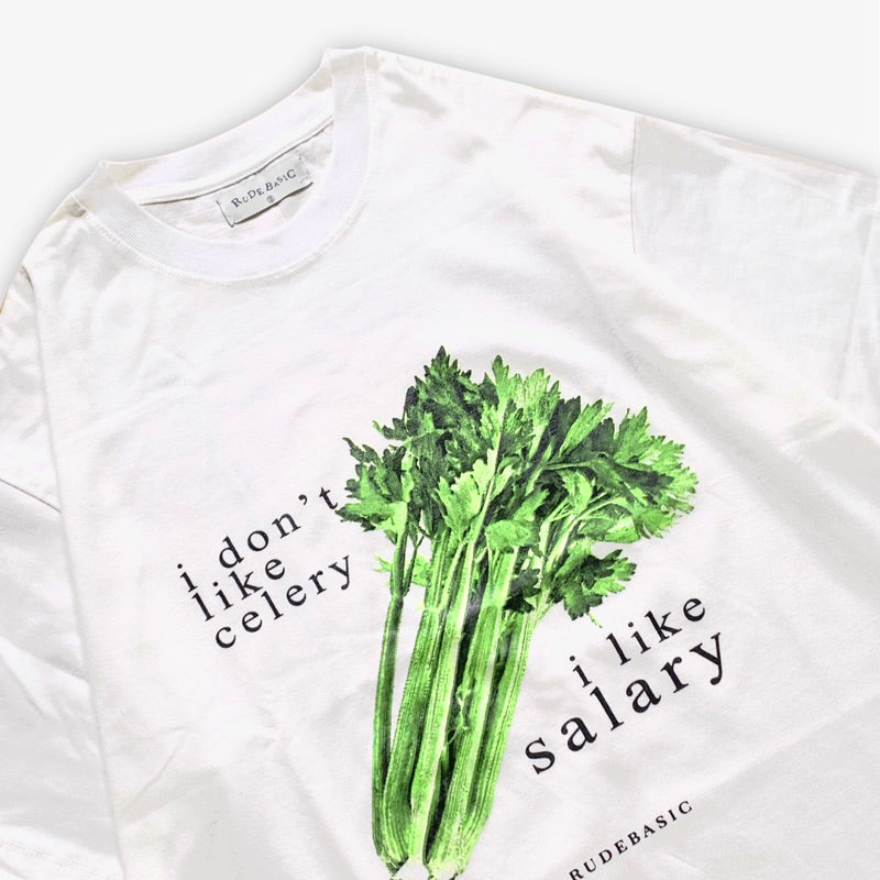 RUDEBASIC - Celery Oversized Tee | Heavy Weight