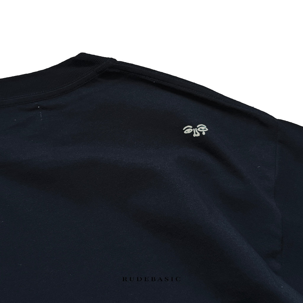 RUDEBASIC - Look Oversized Tee | Heavy Weight Cotton