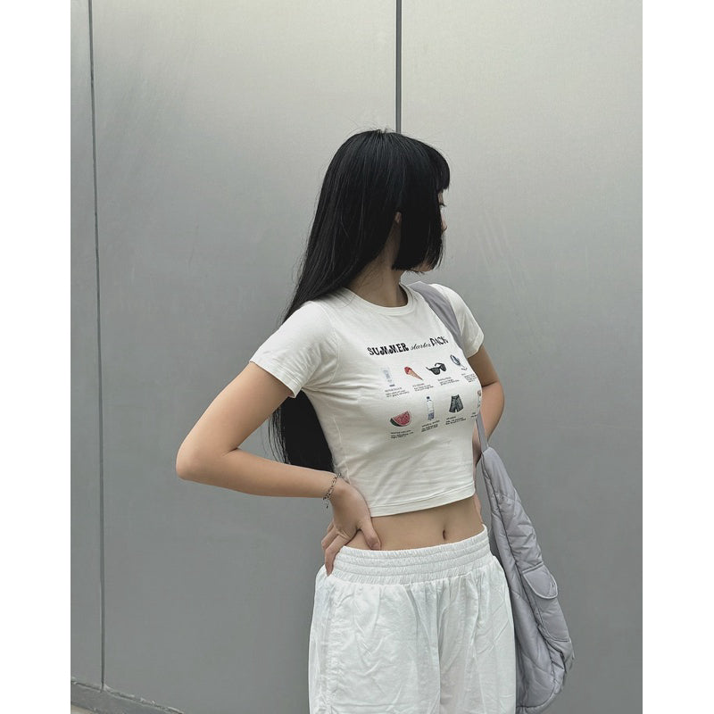 RUDEBASIC - Baby Summer Tee | Woman