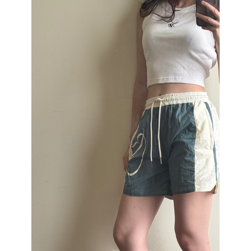 RUDEBASIC - Block Rude Parachute Shorts | Celana pendek | Celana Olahraga | Celana parasut | Celana unisex