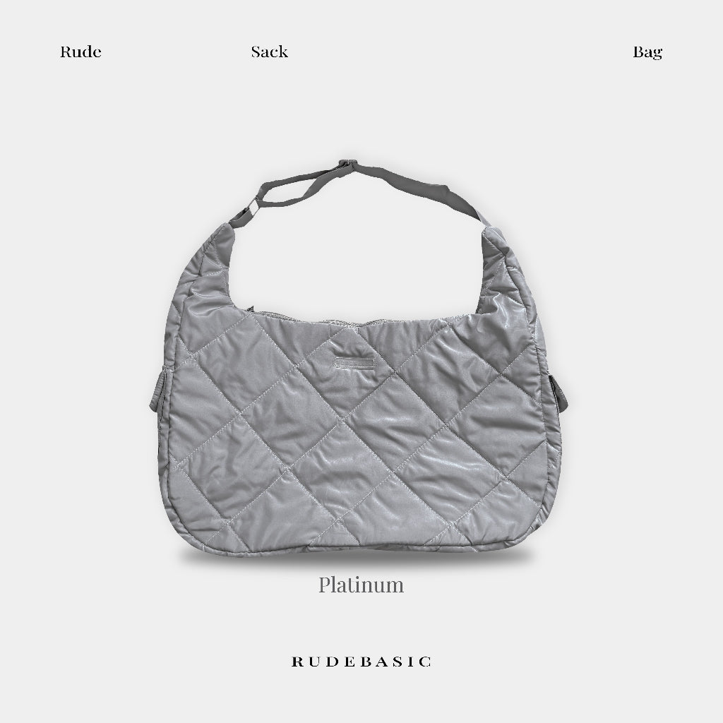 RUDEBASIC - Rude Sack Puffy Bag | Unisex