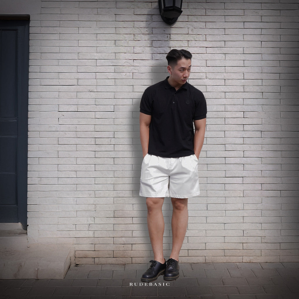 RUDEBASIC - Essential Monogram Boxy Polo | Polo Pria | Polo Simple