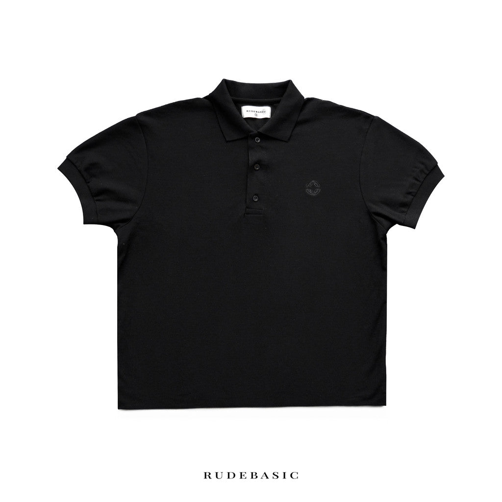 RUDEBASIC - Essential Monogram Boxy Polo | Polo Pria | Polo Simple
