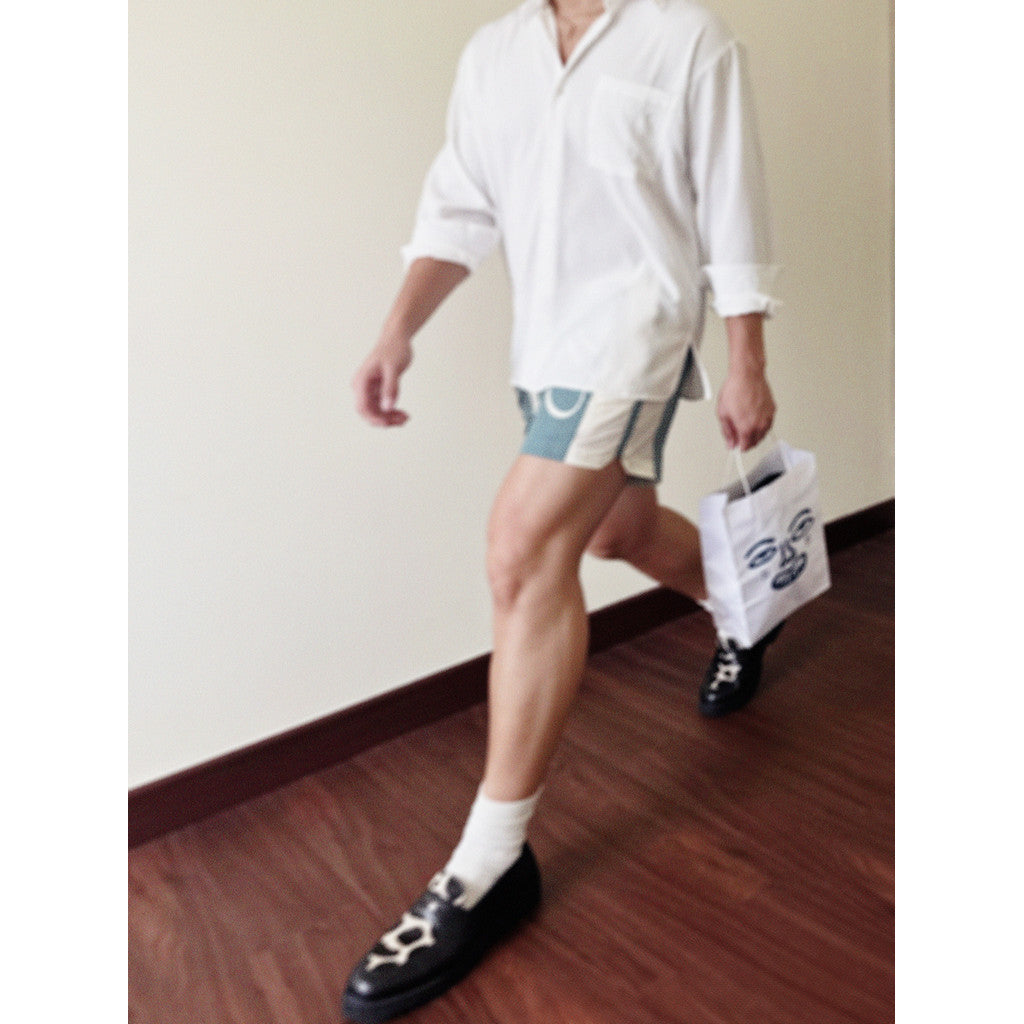 RUDEBASIC - Block Rude Parachute Shorts | Celana pendek | Celana Olahraga | Celana parasut | Celana unisex